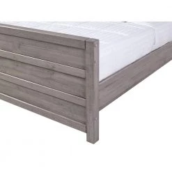 Carmel Antique Gray, Queen Size, Panel Headboard, Platform Bed by Camaflexi -Camaflexi Shop antique gray camaflexi platform beds cm304 1d 1000