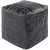 Lorryne Solid Black Leather Cube Accent Pouf by Artistic Weavers 1 Lorryne Solid Black Leather Cube Accent Pouf by Artistic Weavers -Camaflexi Shop black artistic weavers ottomans s00161040741 64 1000