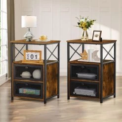 Camaflexi Shop -Camaflexi Shop brown vecelo nightstands khd xf ns04 brn a2 e1 1000