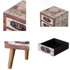 Antique Rustic Brown Wood Vintage Tallboy Chest with 4 Drawers and Legs by Vintiquewise 15 Antique Rustic Brown Wood Vintage Tallboy Chest with 4 Drawers and Legs by Vintiquewise -Camaflexi Shop brown vintiquewise chest of drawers qi004261 76 1000