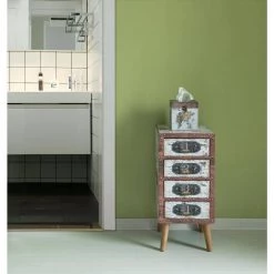 Antique Rustic Brown Wood Vintage Tallboy Chest with 4 Drawers and Legs by Vintiquewise 14 Antique Rustic Brown Wood Vintage Tallboy Chest with 4 Drawers and Legs by Vintiquewise -Camaflexi Shop brown vintiquewise chest of drawers qi004261 fa 1000