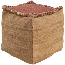 Kai Camel Decorative Pouf by Artistic Weavers