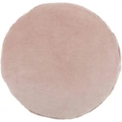 Altena Solid Camel Cotton Round Accent Pouf by Artistic Weavers -Camaflexi Shop camel artistic weavers ottomans s00161020414 4f 1000