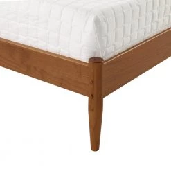 Mid-Century Modern Castanho Queen Size Platform Bed by Camaflexi -Camaflexi Shop castanho camaflexi platform beds md1209 1d 1000