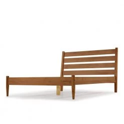 Mid-Century Modern Castanho Queen Size Platform Bed by Camaflexi -Camaflexi Shop castanho camaflexi platform beds md1209 44 1000