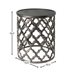 Olyea Charcoal Accent Table by Artistic Weavers 8 Olyea Charcoal Accent Table by Artistic Weavers -Camaflexi Shop charcoal artistic weavers end side tables s00151099043 40 1000