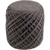 Nomiki Charcoal Accent Pouf by Artistic Weavers -Camaflexi Shop charcoal artistic weavers ottomans s00161028221 64 1000
