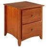 Shaker Style 2-Drawer Cherry Nightstand by Camaflexi 2 Shaker Style 2-Drawer Cherry Nightstand by Camaflexi -Camaflexi Shop cherry camaflexi nightstands shk225 64 1000