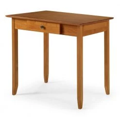 Shaker 36 in. Rectangular Cherry 1-Drawer Writing Desk by Camaflexi -Camaflexi Shop cherry camaflexi writing desks shk395 40 1000