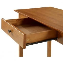 Shaker 36 in. Rectangular Cherry 1-Drawer Writing Desk by Camaflexi -Camaflexi Shop cherry camaflexi writing desks shk395 77 1000