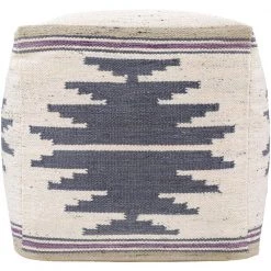 Braden Southwestern Cream Cotton Cube Accent Pouf by Artistic Weavers 8 Braden Southwestern Cream Cotton Cube Accent Pouf by Artistic Weavers -Camaflexi Shop cream artistic weavers ottomans s00161044151 c3 1000