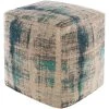 Rees Dark Blue Accent Pouf by Artistic Weavers -Camaflexi Shop dark blue artistic weavers ottomans s00161025458 64 1000