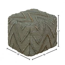 Ellie Dark Green Accent Pouf by Artistic Weavers 8 Ellie Dark Green Accent Pouf by Artistic Weavers -Camaflexi Shop dark green artistic weavers ottomans s00161015993 40 1000