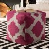 Ercilla Dark Purple Accent Pouf by Artistic Weavers