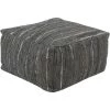 Marcius Gray Accent Pouf by Artistic Weavers -Camaflexi Shop gray artistic weavers ottomans s00151050773 64 1000