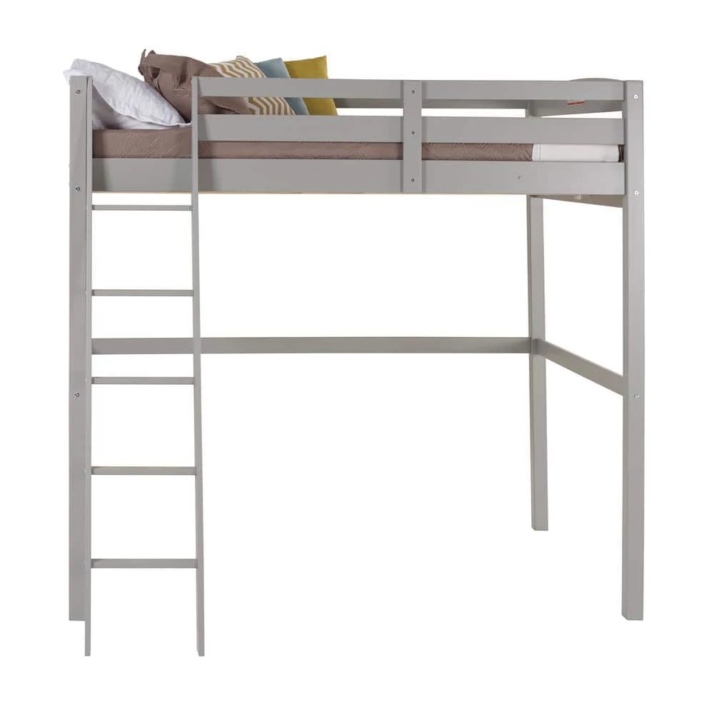 Tribeca Grey Twin Size High Loft Bed by Camaflexi 6 Tribeca Grey Twin Size High Loft Bed by Camaflexi - Image 4