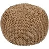 Calabozo Khaki Accent Pouf by Artistic Weavers 2 Calabozo Khaki Accent Pouf by Artistic Weavers -Camaflexi Shop khaki artistic weavers ottomans s00151050776 64 1000