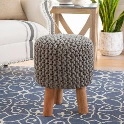 Malmo 16 in. Medium Gray Stool by Artistic Weavers 7 Malmo 16 in. Medium Gray Stool by Artistic Weavers -Camaflexi Shop medium gray artistic weavers bar stools mlm 004 31 1000