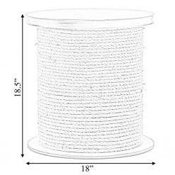 Natural Decorative Round Spool Shaped Wooden Stool with Rope by Vintiquewise -Camaflexi Shop natural vintiquewise bar stools qi003895 1f 1000