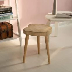 Decorative Antique Wood Slice Natural Wooden 4.75" Accent Stool for Indoor and Outdoor by Vintiquewise 19 Decorative Antique Wood Slice Natural Wooden 4.75" Accent Stool for Indoor and Outdoor by Vintiquewise -Camaflexi Shop natural vintiquewise bar stools qi004291 31 1000