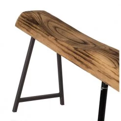 Rustic Carved Wood Natural Log Accent Bench for Entryway, Indoor, and Outdoor 47.25" 6.75" 16.5" by Vintiquewise -Camaflexi Shop natural vintiquewise bedroom benches qi004287 4f 1000