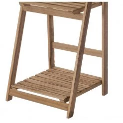 Natural Wooden 42.25 Rustic Three Tier Three Size Shelves Display for Entryway, Kitchen, and Outdoor by Vintiquewise 18 Natural Wooden 42.25 Rustic Three Tier Three Size Shelves Display for Entryway, Kitchen, and Outdoor by Vintiquewise -Camaflexi Shop natural vintiquewise bookcases bookshelves qi004285 76 1000