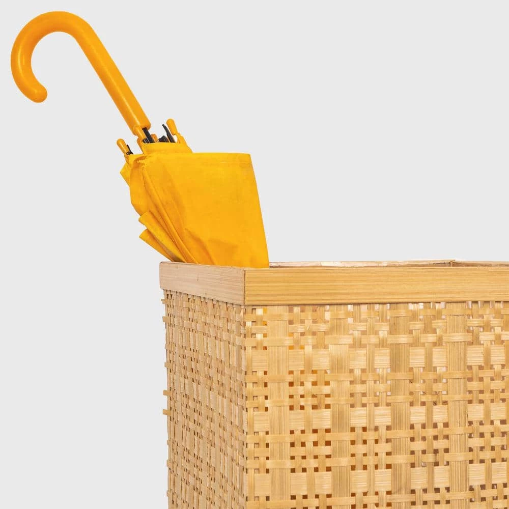 Natural Decorative Bamboo Umbrella Holder Stand for Indoor and Outdoor by Vintiquewise 6 Natural Decorative Bamboo Umbrella Holder Stand for Indoor and Outdoor by Vintiquewise - Image 4