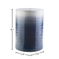 Madeleine Stool in Navy by Artistic Weavers -Camaflexi Shop navy blue artistic weavers end side tables s00151052279 40 1000