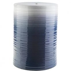 Madeleine Stool in Navy by Artistic Weavers