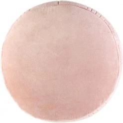 Dante Solid Rose Cotton Cylinder Accent Pouf by Artistic Weavers -Camaflexi Shop rose artistic weavers ottomans s00161036303 c3 1000