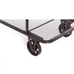 Industrial Wagon Style Coffee Table Rustic End Table Magazine Holder (Set of 2) by Vintiquewise -Camaflexi Shop set of 2 vintiquewise end side tables qi003899 2 fa 1000