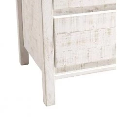 Baja 5-Drawer Shabby White Chest of Drawers by Camaflexi -Camaflexi Shop shabby white camaflexi chest of drawers bj309 1d 1000