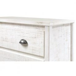 Baja 5-Drawer Shabby White Chest of Drawers by Camaflexi -Camaflexi Shop shabby white camaflexi chest of drawers bj309 4f 1000