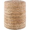 Colm Tan Accent Pouf by Artistic Weavers 1 Colm Tan Accent Pouf by Artistic Weavers -Camaflexi Shop tan artistic weavers ottomans s00161024244 64 1000