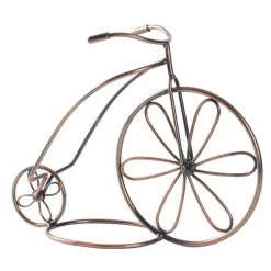 Vintage Decorative Metal Bicycle 1-Bottle Tabletop Countertop Wine Holder by Vintiquewise -Camaflexi Shop vintiquewise wine racks qi003560 4f 1000