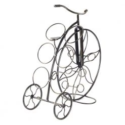 Vintage Decorative Metal Bicycle 6-Bottle Countertop Tabletop Wine Holder by Vintiquewise -Camaflexi Shop vintiquewise wine racks qi003561 1f 1000