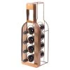 Vintage Decorative Metal Bottle Shaped Freestanding 4-Wine Bottle Holder by Vintiquewise 1 Vintage Decorative Metal Bottle Shaped Freestanding 4-Wine Bottle Holder by Vintiquewise -Camaflexi Shop vintiquewise wine racks qi003565 64 1000