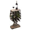 Vintage Decorative Wooden Metal Goblet Shaped Freestanding Wine Rack with Cork Holder by Vintiquewise 2 Vintage Decorative Wooden Metal Goblet Shaped Freestanding Wine Rack with Cork Holder by Vintiquewise -Camaflexi Shop vintiquewise wine racks qi003568 64 1000