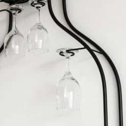 Big Vintage Decorative Metal-Bottle Shaped Wine Rack for Living Room Dining or Entryway by Vintiquewise 13 Big Vintage Decorative Metal-Bottle Shaped Wine Rack for Living Room Dining or Entryway by Vintiquewise -Camaflexi Shop vintiquewise wine racks qi004275 44 1000