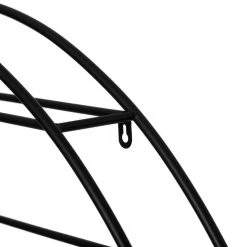 Holds 14-Bottles Black Metal Round Vintage Decorative Modern Wall Mounted Wine Rack by Vintiquewise -Camaflexi Shop vintiquewise wine racks qi004276 76 1000