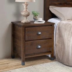 Baja 2-Drawer Walnut Nightstand by Camaflexi 13 Baja 2-Drawer Walnut Nightstand by Camaflexi -Camaflexi Shop walnut camaflexi nightstands bj210 31 1000