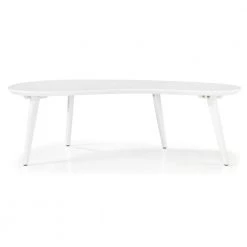 Mid Century Modern 47.25 in White Abstract Solid Wood Coffee Table by Camaflexi 15 Mid Century Modern 47.25 in White Abstract Solid Wood Coffee Table by Camaflexi -Camaflexi Shop white camaflexi coffee tables mdc03 66 1000