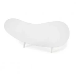 Mid Century Modern 47.25 in White Abstract Solid Wood Coffee Table by Camaflexi 14 Mid Century Modern 47.25 in White Abstract Solid Wood Coffee Table by Camaflexi -Camaflexi Shop white camaflexi coffee tables mdc03 a0 1000