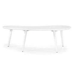 Mid Century Modern 47.25 in White Abstract Solid Wood Coffee Table by Camaflexi 16 Mid Century Modern 47.25 in White Abstract Solid Wood Coffee Table by Camaflexi -Camaflexi Shop white camaflexi coffee tables mdc03 c3 1000