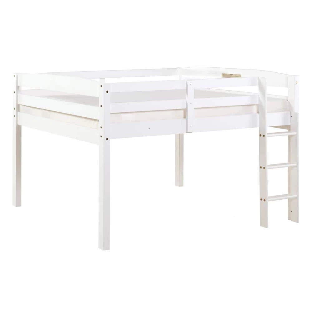 Tribeca White Full Size Junior Loft Bed by Camaflexi 4 Tribeca White Full Size Junior Loft Bed by Camaflexi - Image 2