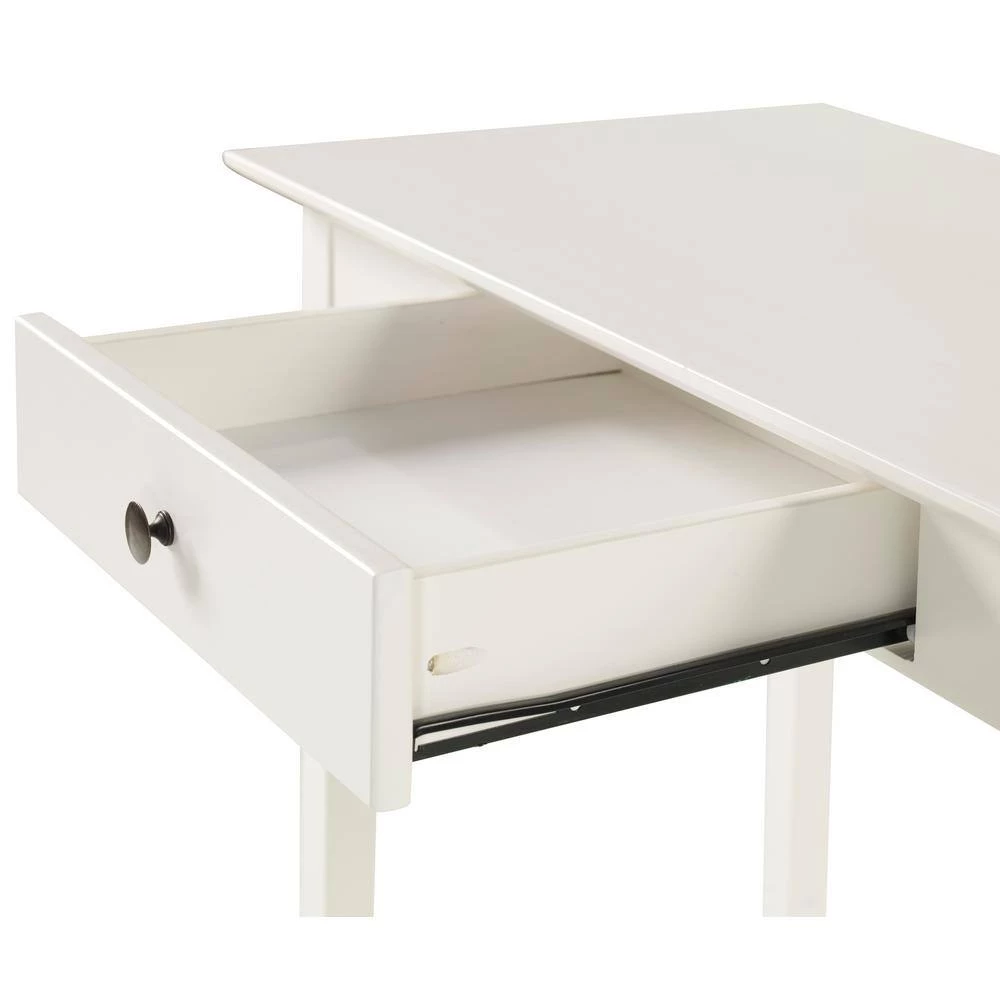 White Shaker Vanity Table with Drawer 30.5 in. x 36 in. x 20 in. by Camaflexi 6 White Shaker Vanity Table with Drawer 30.5 in. x 36 in. x 20 in. by Camaflexi - Image 4
