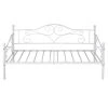 Metal Daybed Frame,White Modern Twin Daybed Frame ,Child Bed Sofa Multifunctional Mattress Foundation,Steel Slats by VECELO 2 Metal Daybed Frame,White Modern Twin Daybed Frame ,Child Bed Sofa Multifunctional Mattress Foundation,Steel Slats by VECELO -Camaflexi Shop white vecelo daybeds khd yt t24 white 64 1000